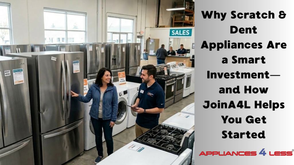 Scratch and Dent Appliances business