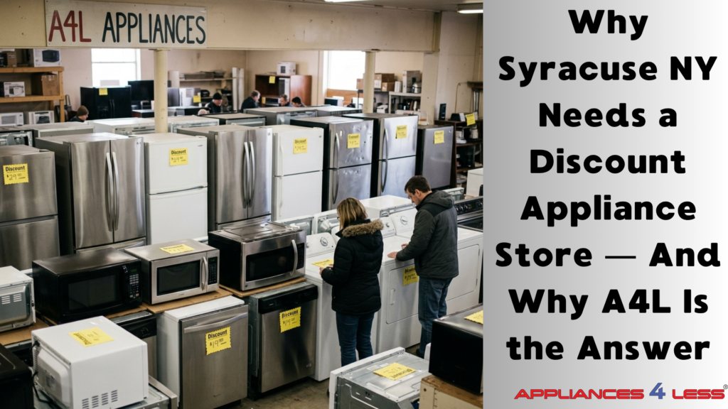 Discount Appliance Store Syracuse